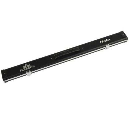 Peradon Halo Black 2pc Cue Case - Durable and Stylish Cue Protection