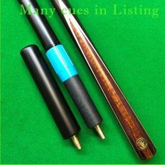 Cue Creator Custom Snooker Cue with Snakewood and Plumwood Splice